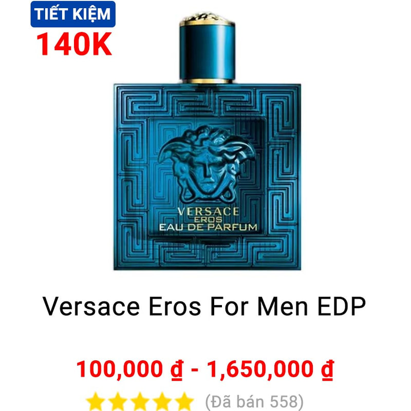 Versace Eros For Men EDP